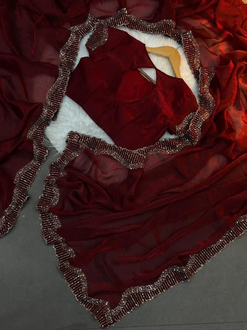 A Space Silk Rich & Hot Trending Instagram Viral Saree