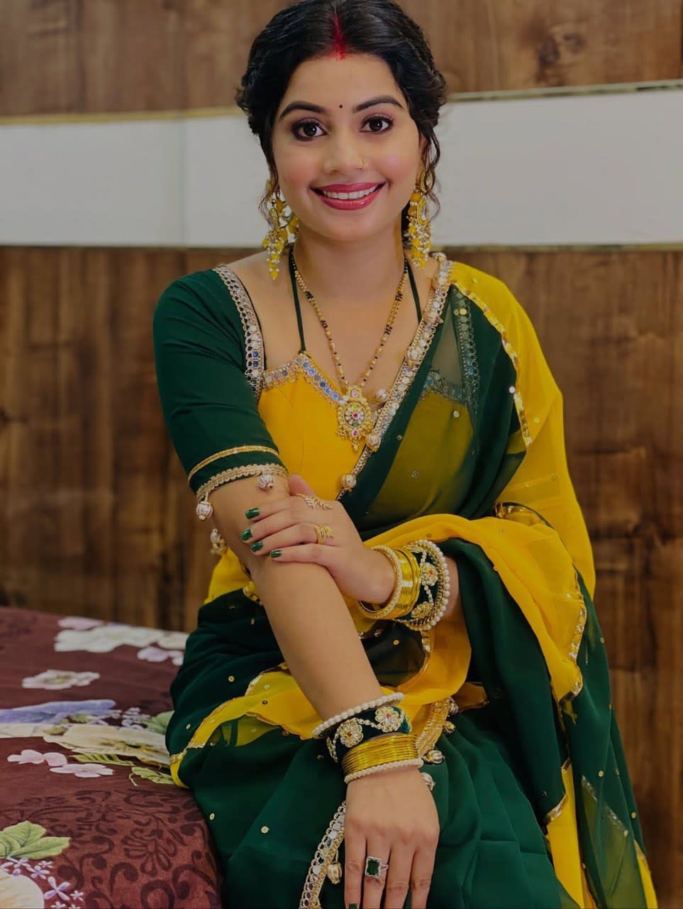 A Most Demanded & Trending Handmade Designer Saree - View 3