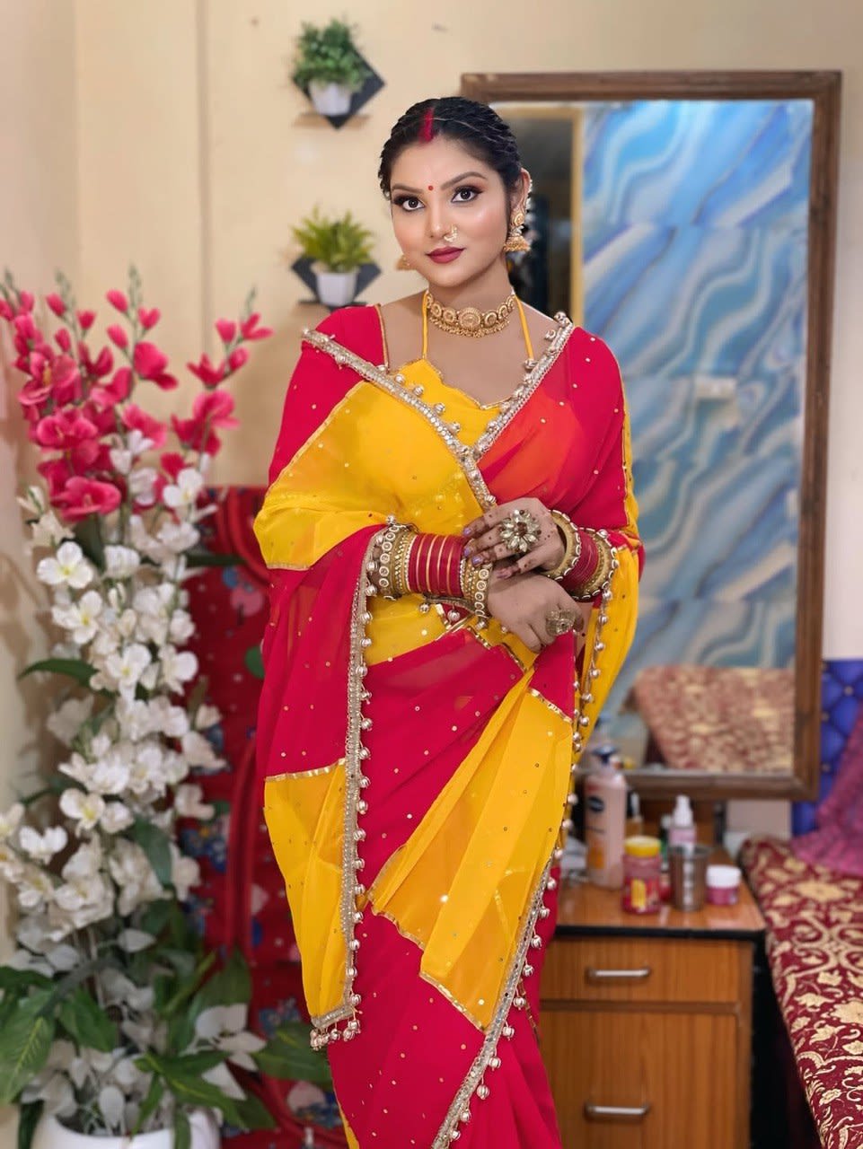 A Most Demanded & Trending Handmade Designer Saree - View 8