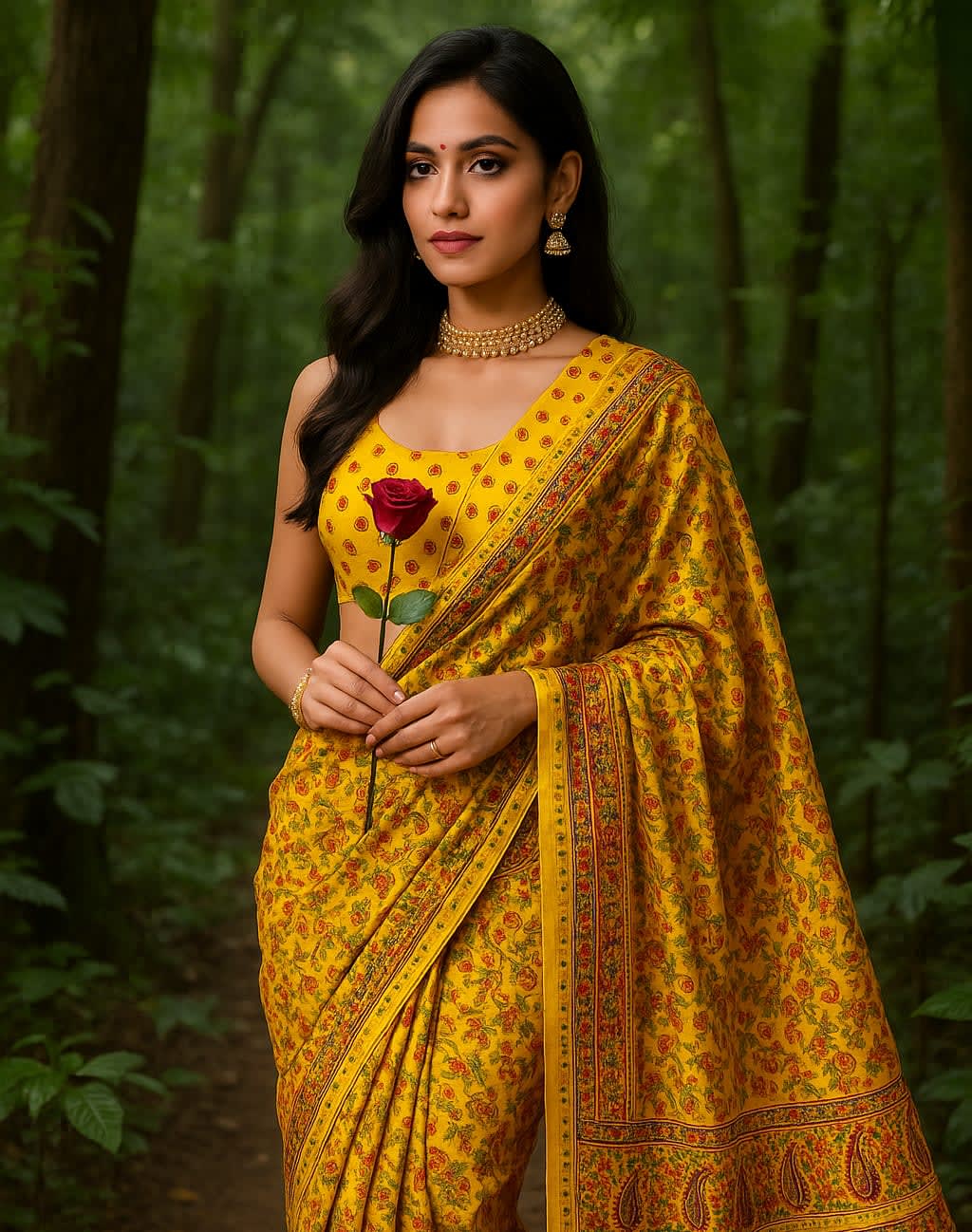 Lightweight Saree for Daily wear and Party Functions.