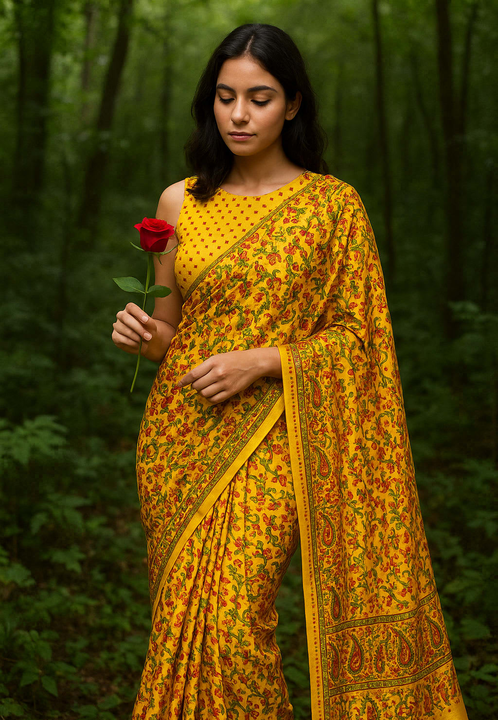 Lightweight Saree for Daily wear and Party Functions. - View 3