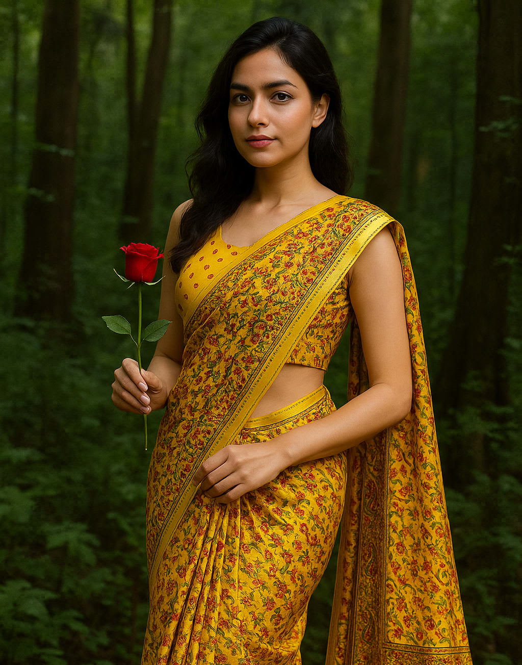 Lightweight Saree for Daily wear and Party Functions. - View 4