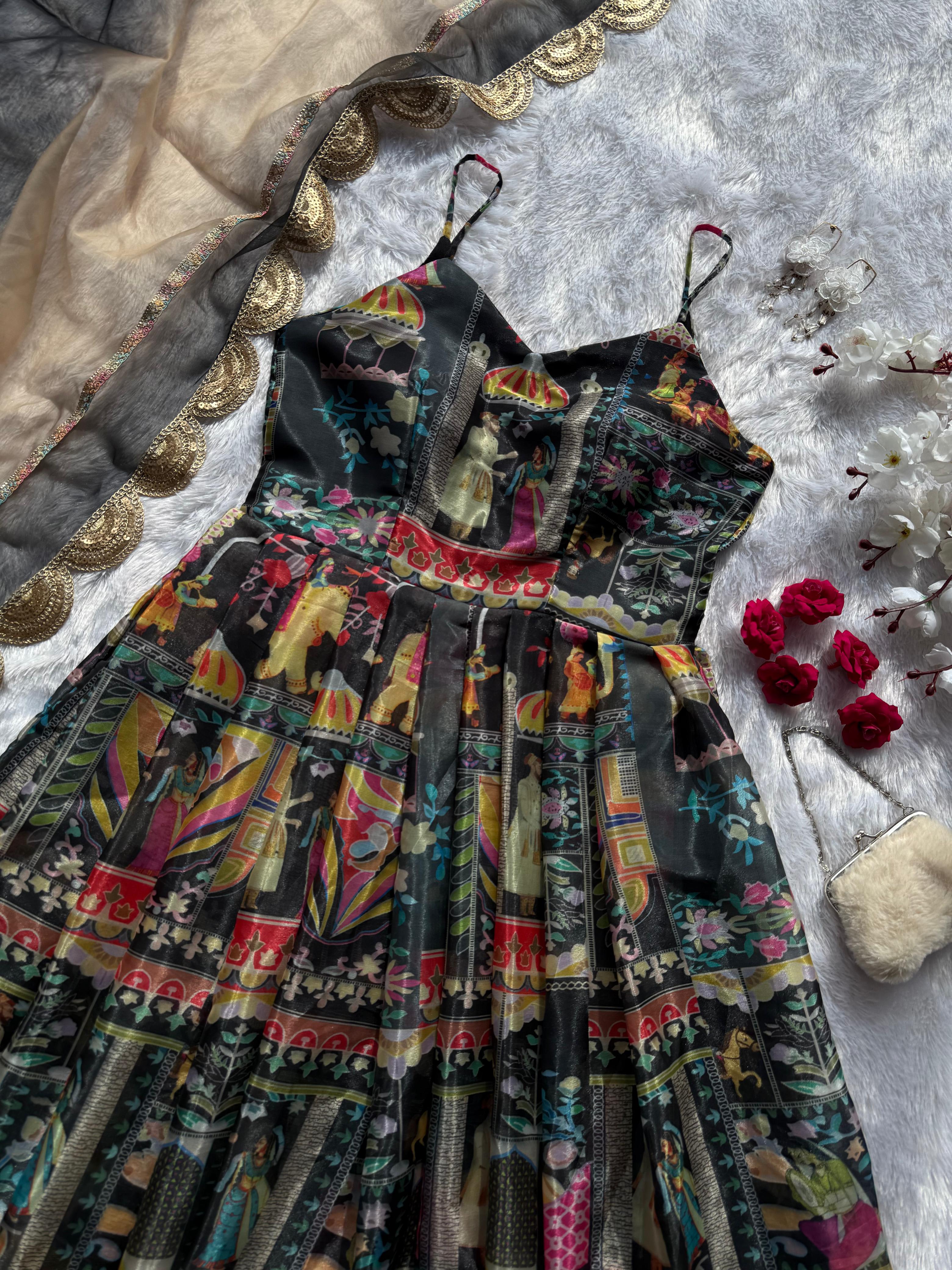 ANARKALI GOWN LAUNCH - Black - View 2