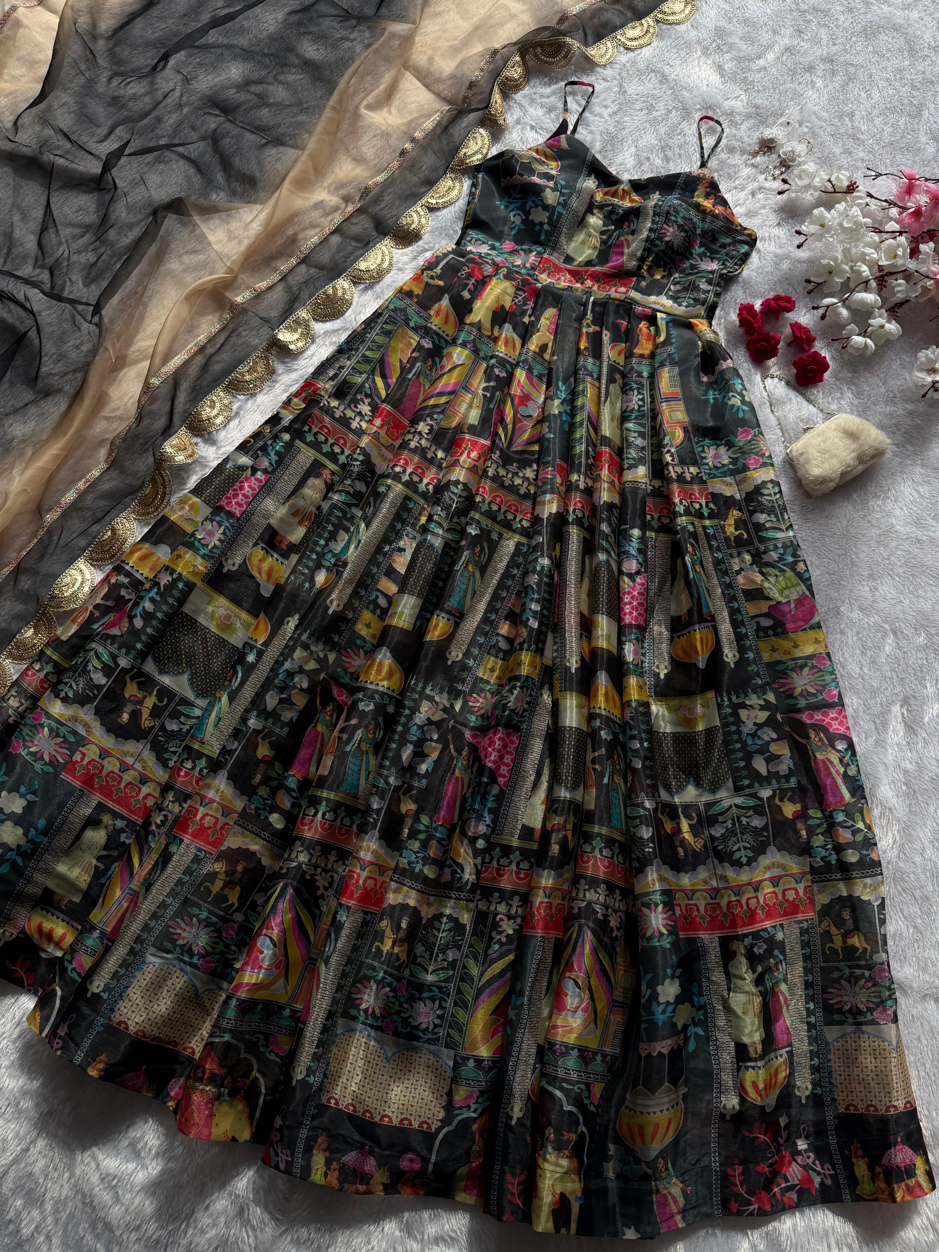 ANARKALI GOWN LAUNCH - Black - View 4