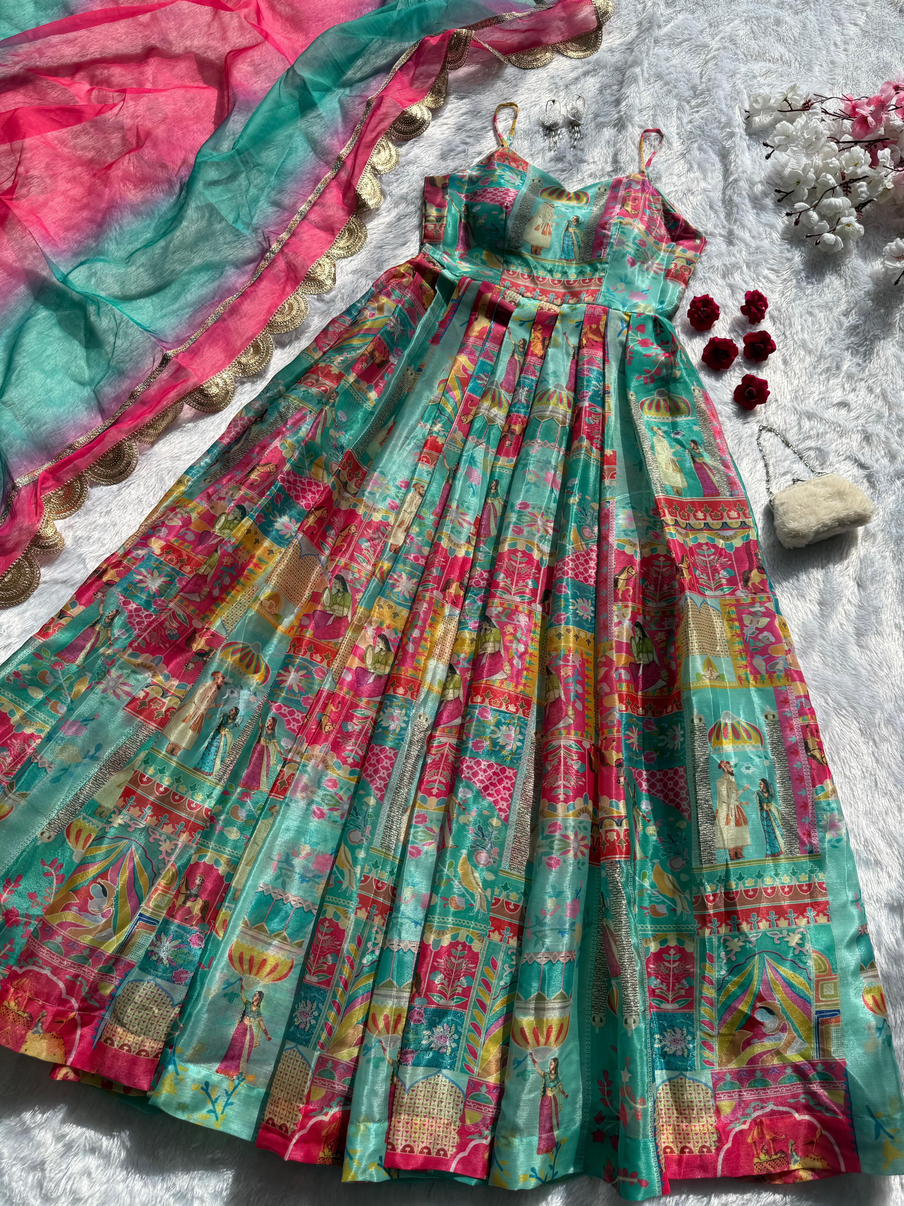 ANARKALI GOWN LAUNCH with Dupatta - View 4