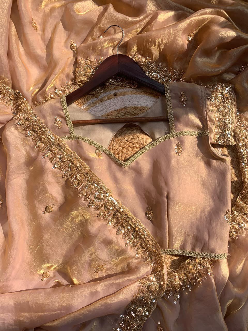 Fendy Satin Designer Saree – Single Hit Design - View 3