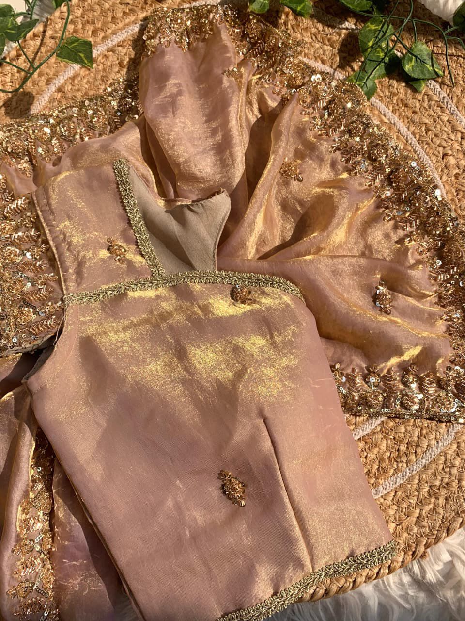 Fendy Satin Designer Saree – Single Hit Design - View 5