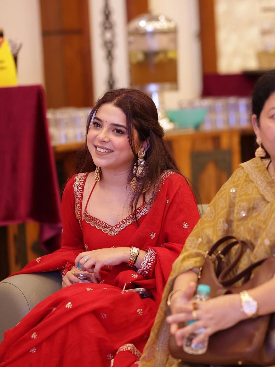 Gulnaar Grace Anarkali Set - View 2