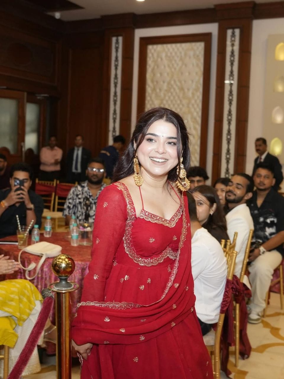 Gulnaar Grace Anarkali Set - View 3