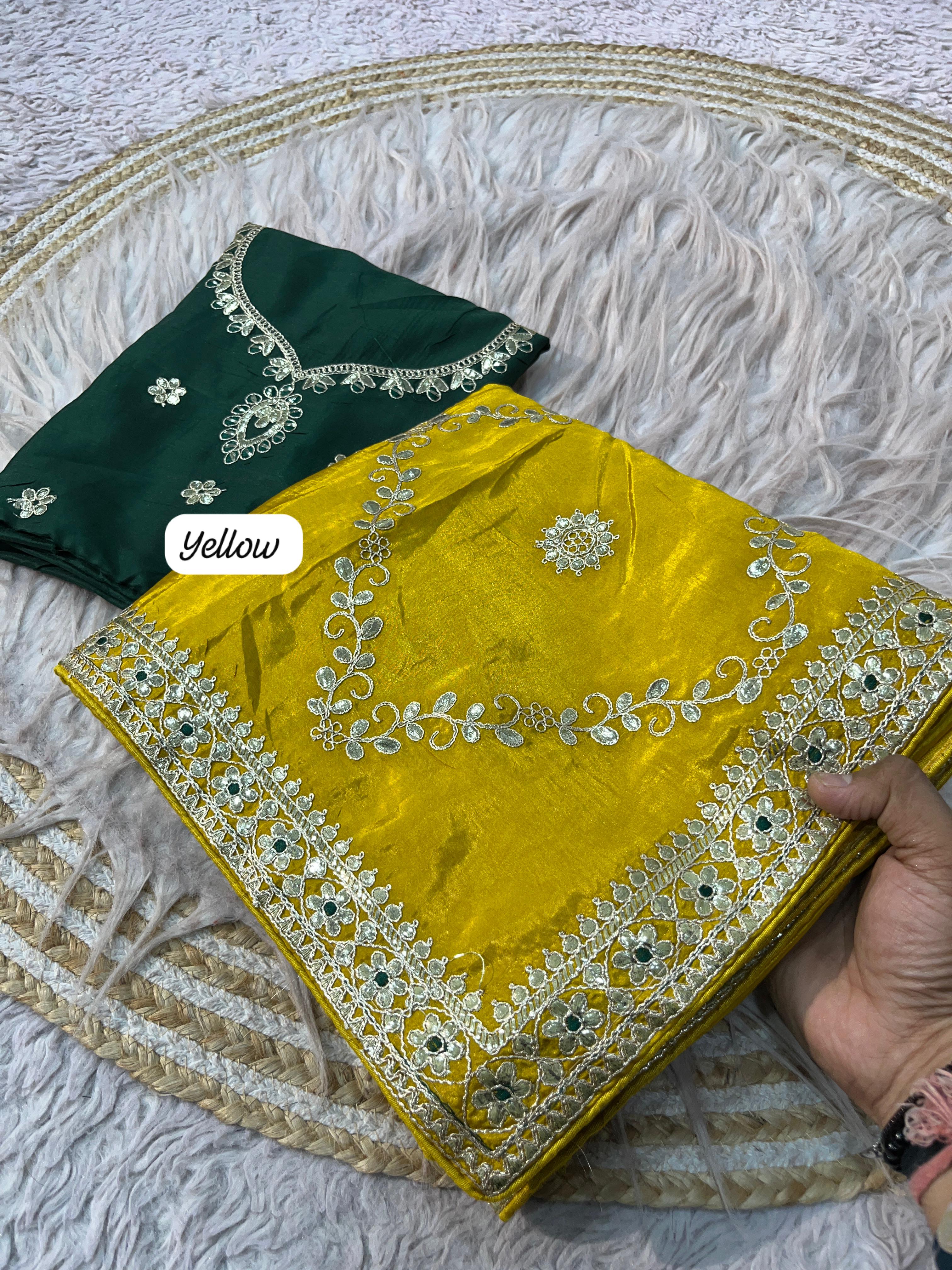 Trending Saree Alert – Soft Shine H.O Silk Saree - View 2