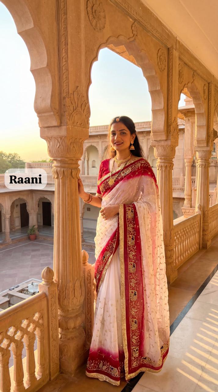 Branded Rajwadi Collection Saree - View 2
