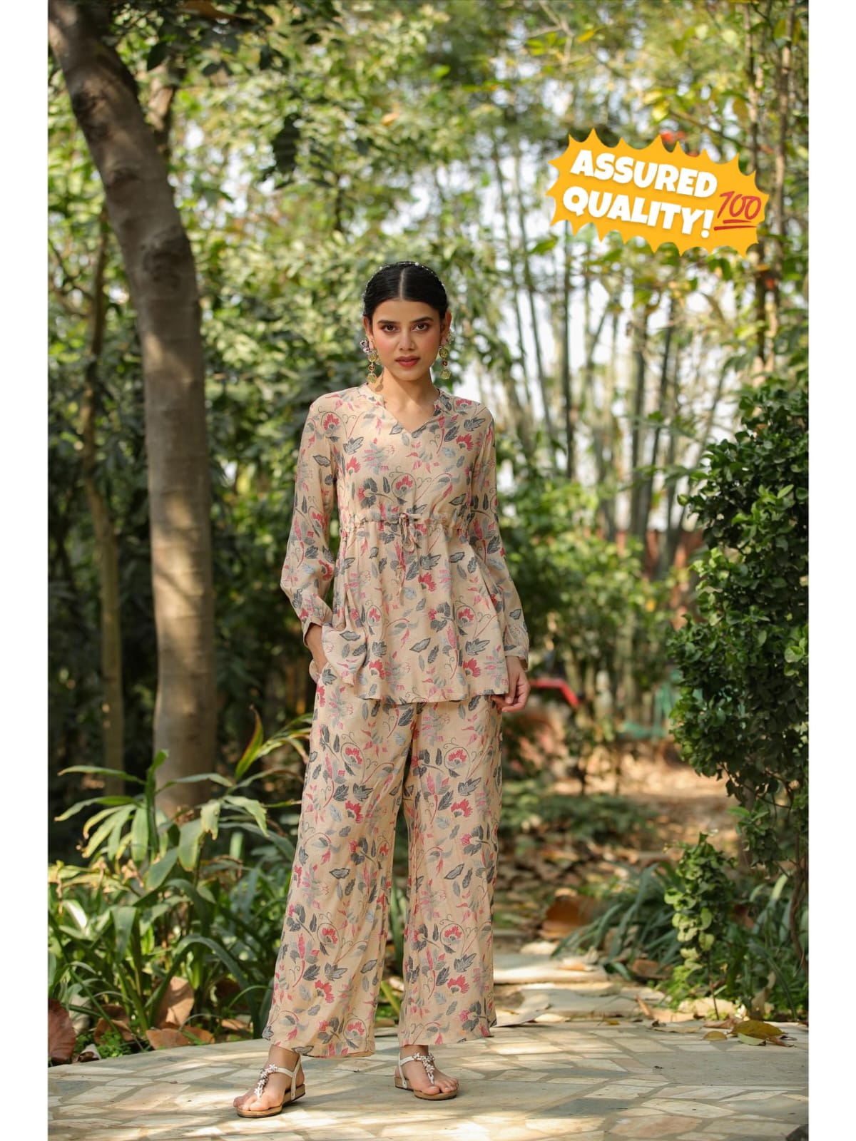 Premium Kurti Pant Set – Office & College Wear - Silk Saree Online India - Buy at ₹999 - Image 1