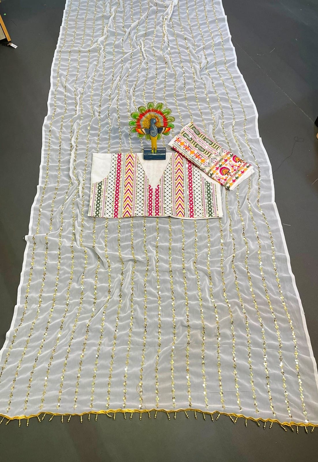 Designer Georgette Saree – Catalogue: Sona - View 4