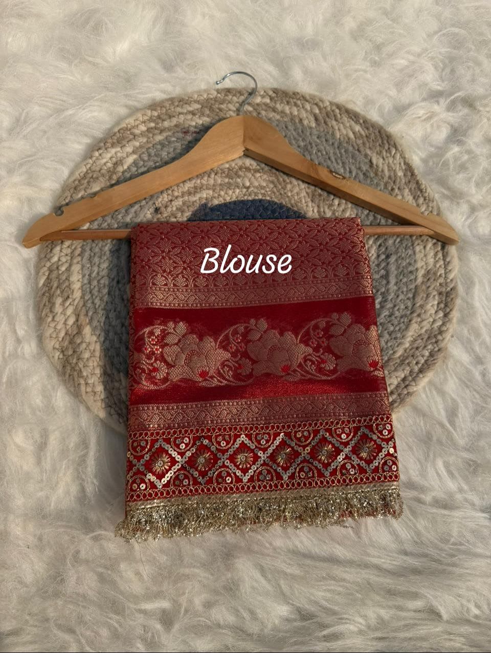 Maharani Edition Banarasi Tissue Silk Saree - View 6