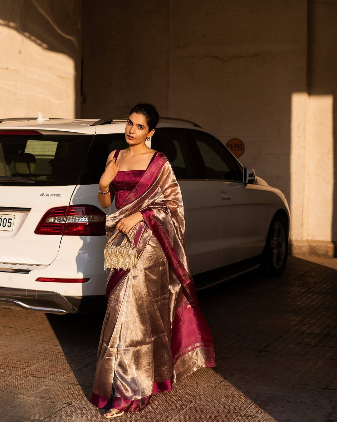 Banarasi Soft Tissue Silk Saree – Fresh Launch - View 2