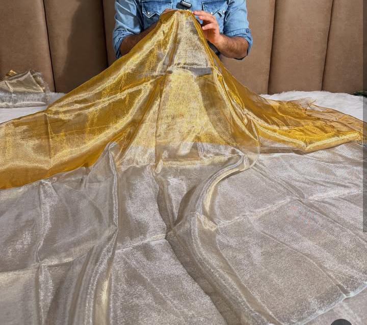 Banarasi Soft Tissue Silk Saree - View 2