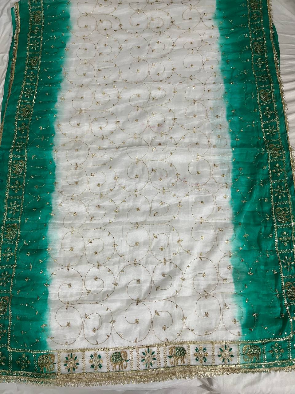 Rajputi Darbari Saree - Heritage Collection - View 2