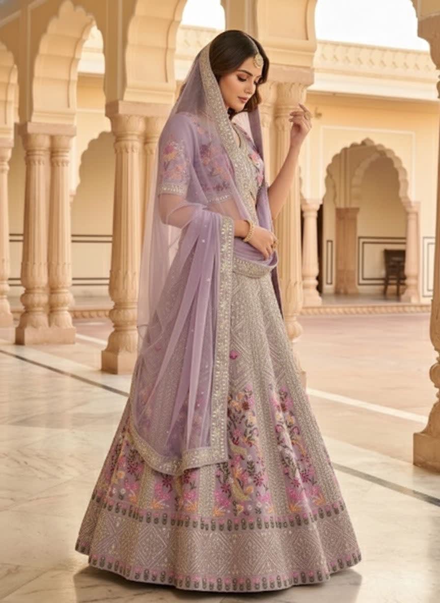 Premium 4-Meter Flared Lehenga Set - Exceptional Quality - View 2