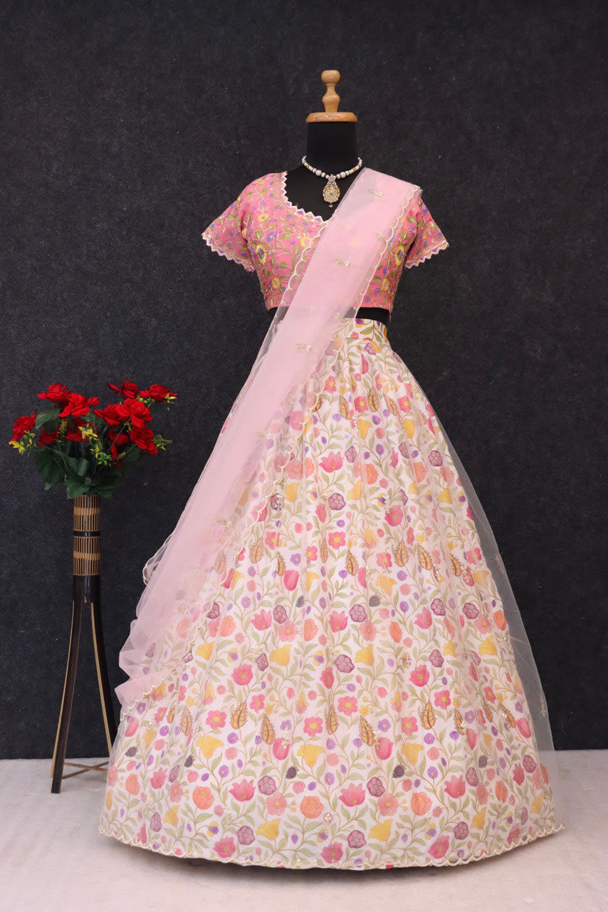Exclusive Lehenga Choli Set - View 6