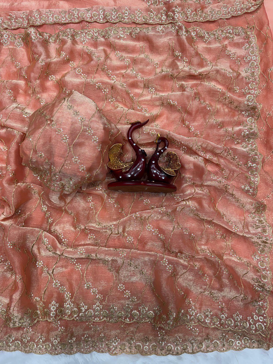 A Beautiful Super Trending Sequins Saree Collection - View 5