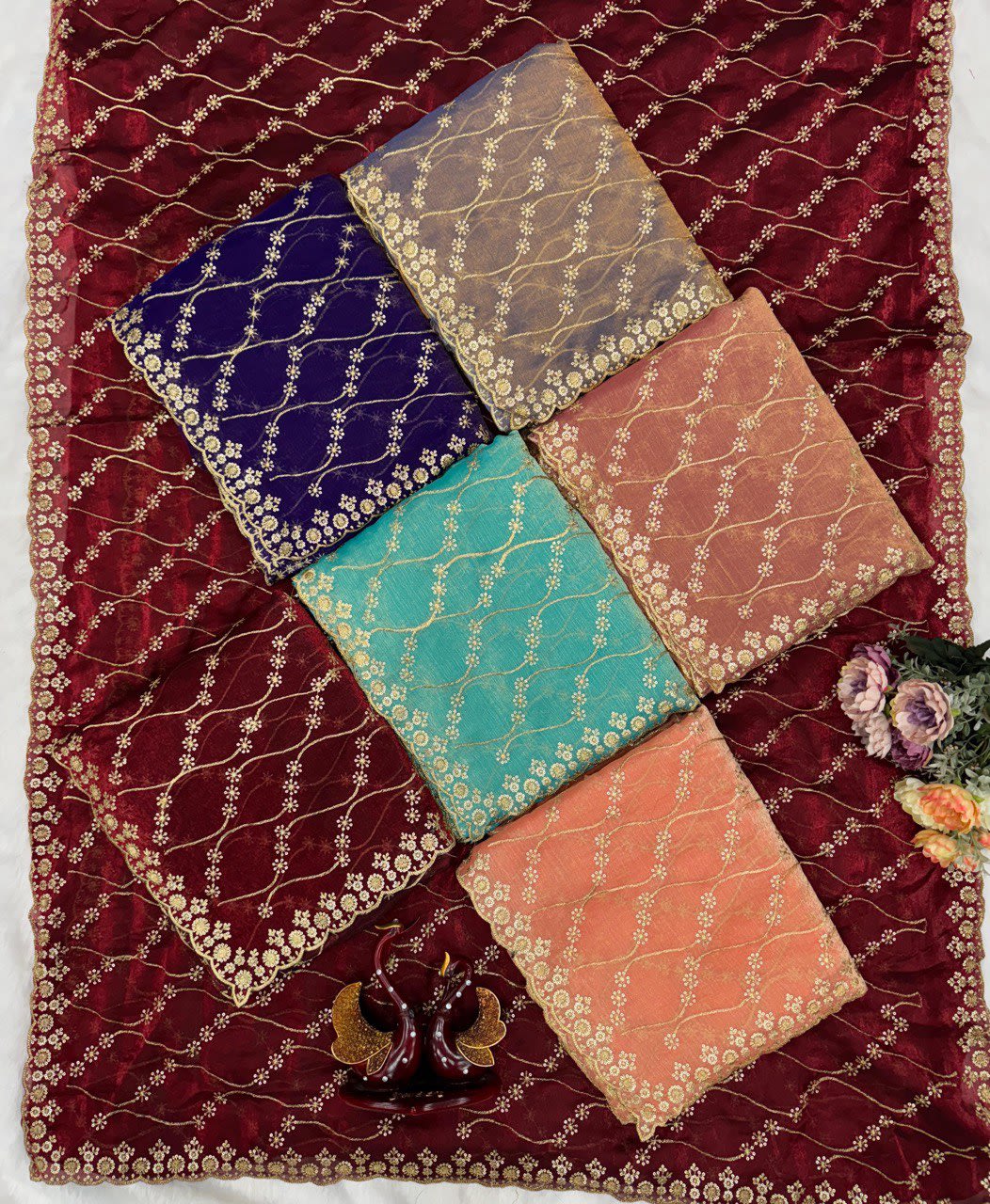 A Beautiful Super Trending Sequins Saree Collection - View 9