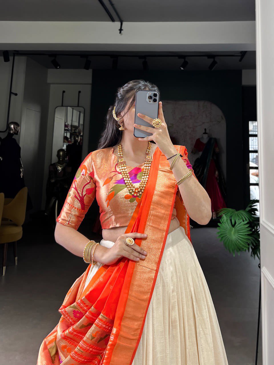 Paithani Collection – Heritage Woven in Elegance - Silk Saree Online India - Buy at ₹2599 - Image 1