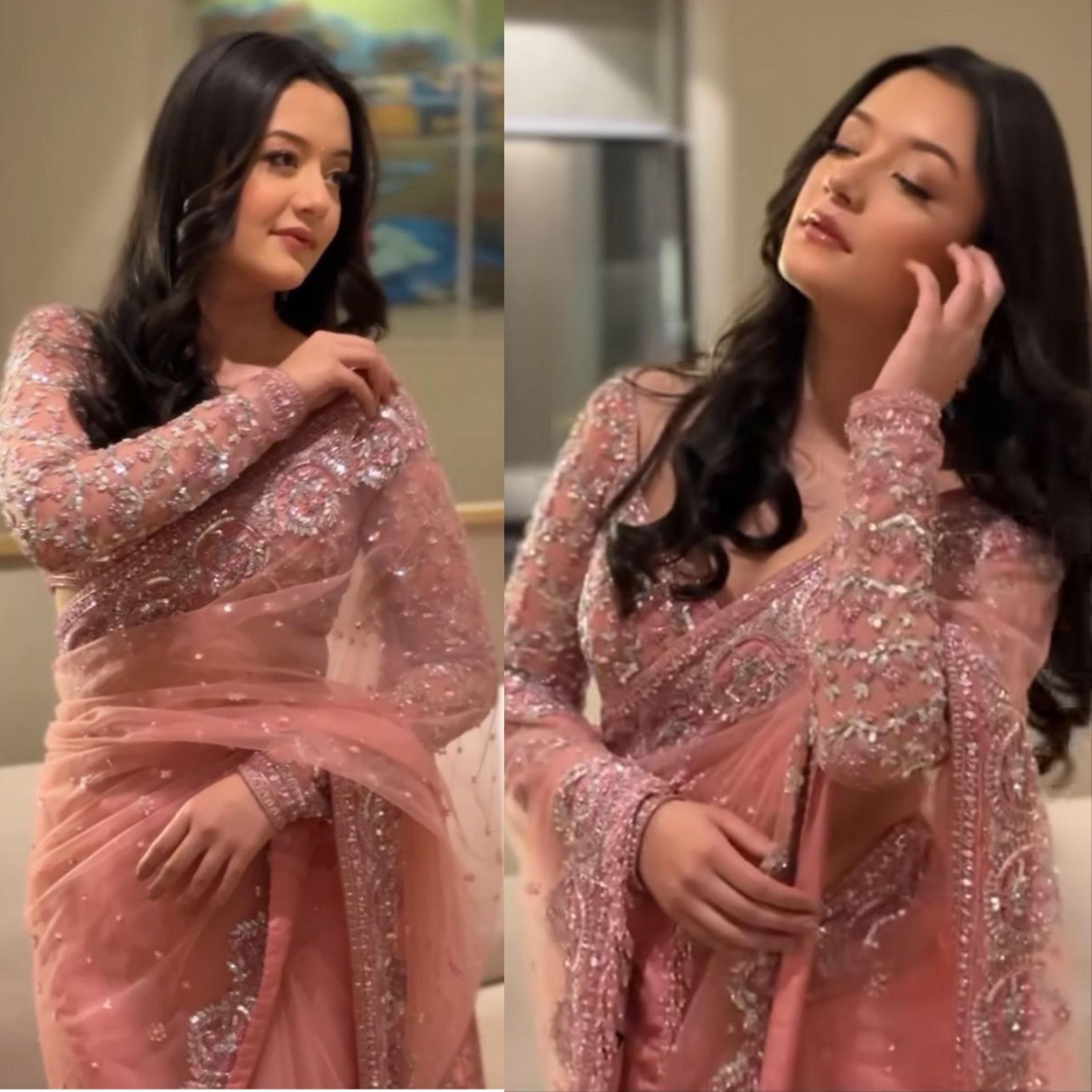 Butterfly Net Embroidered Saree - Best Sarees Online at Maa Kaali Creations 2026