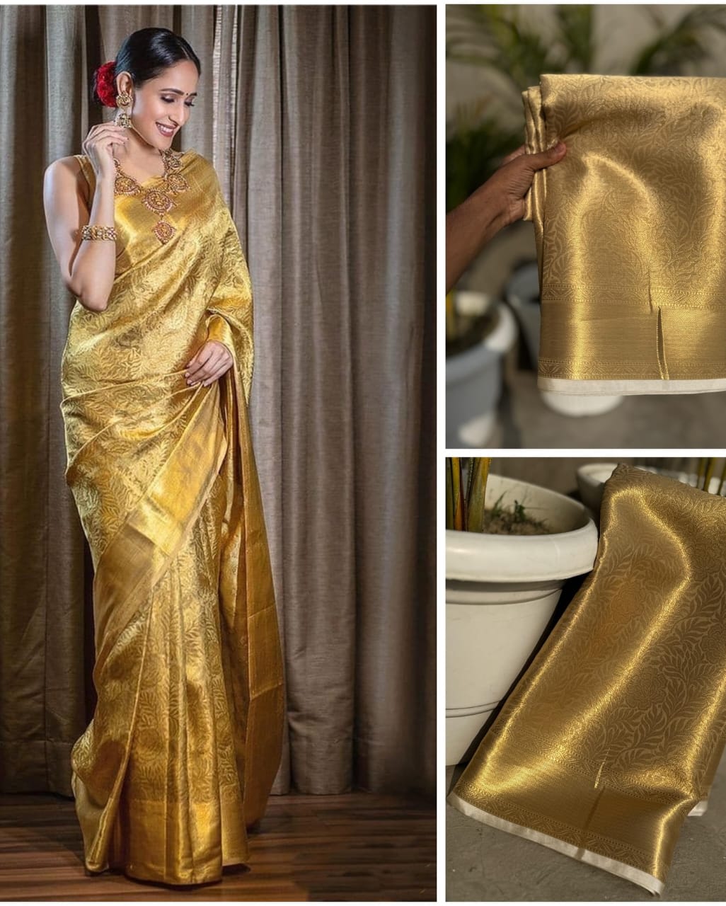 Banarasi Soft Tissue Silk Saree Collection