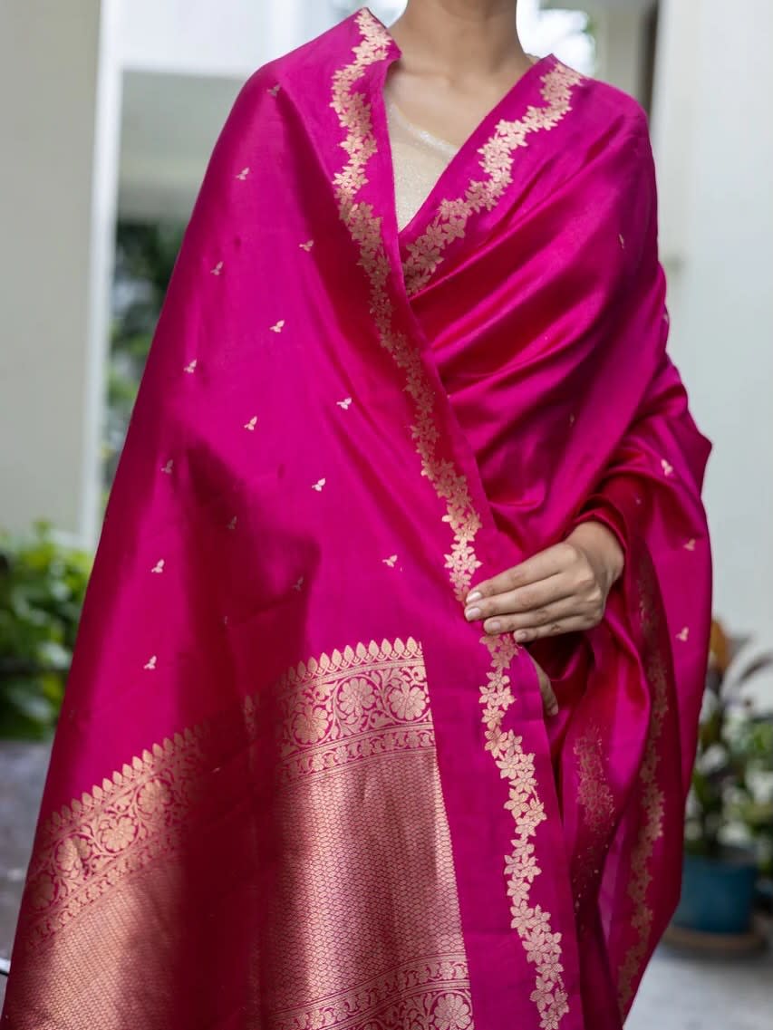 New Premium Collection – Banarasi Rao Mango Soft Silk Saree - Best Lehenga Choli at Maa Kaali Creations