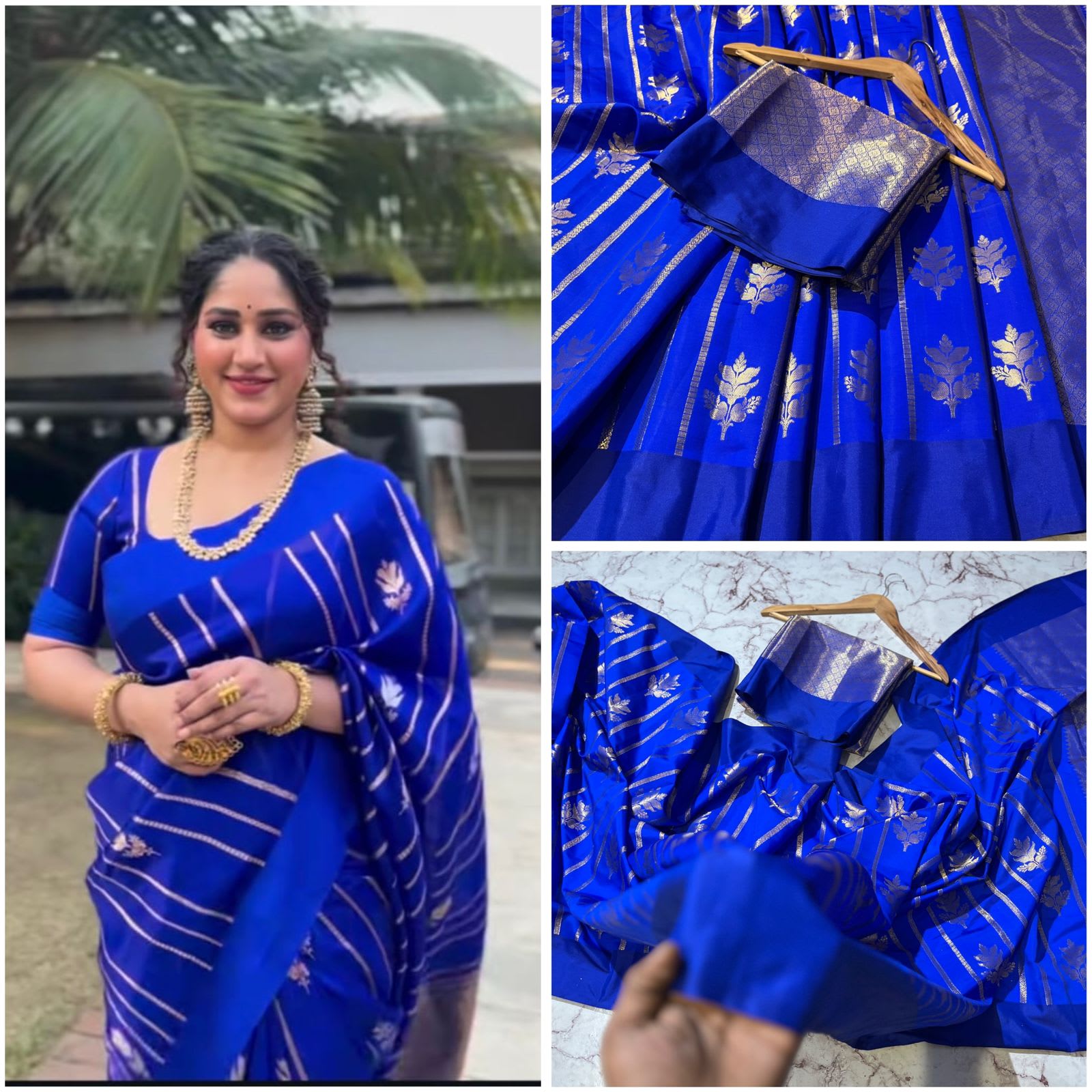 Exclusive Banarasi Soft Silk Saree Collection - Maa Kaali Creations
