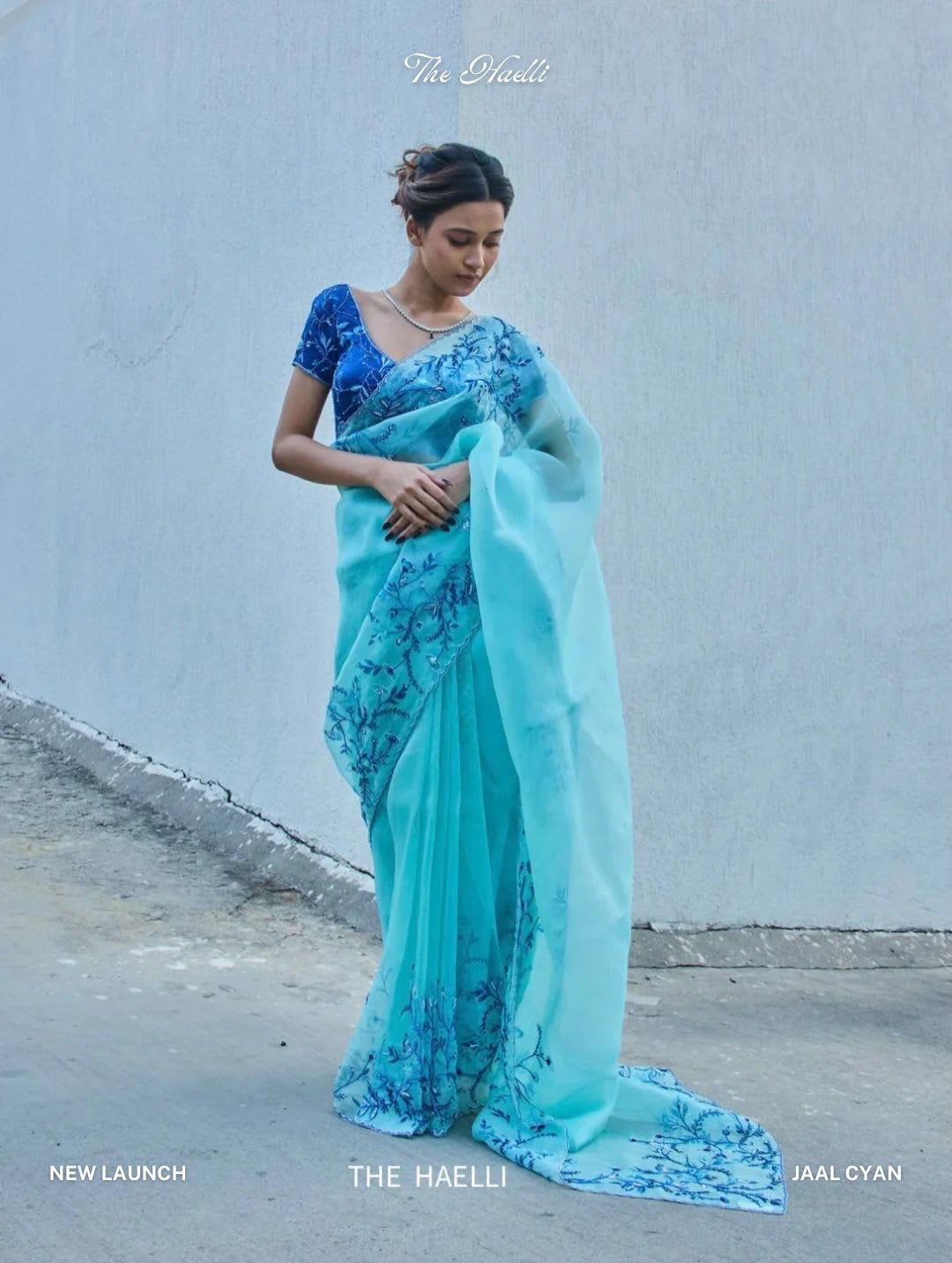 New Trending Floral Handwork Saree Collection - Maa Kaali Creations