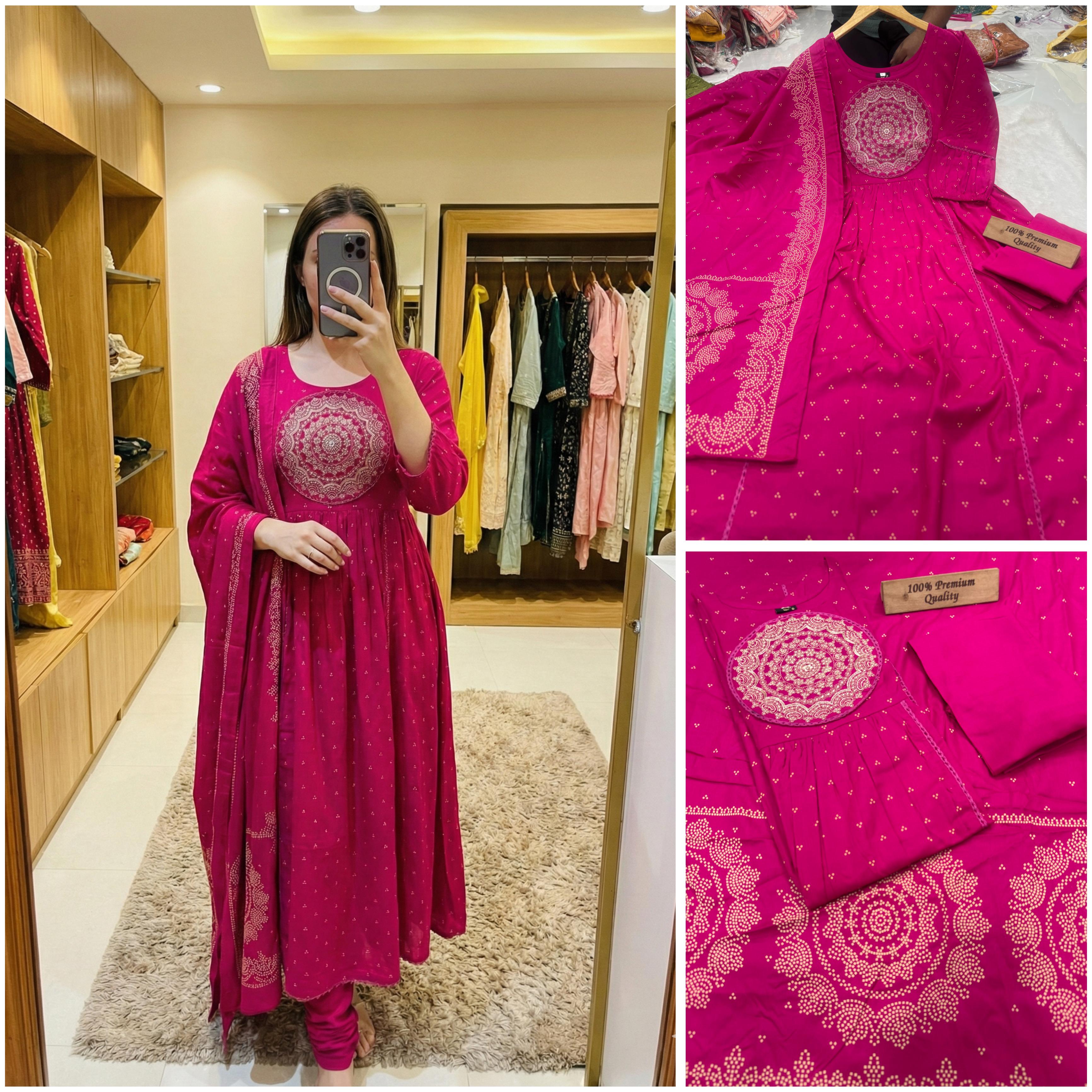 Ranja Rayon Cotton Suit Set