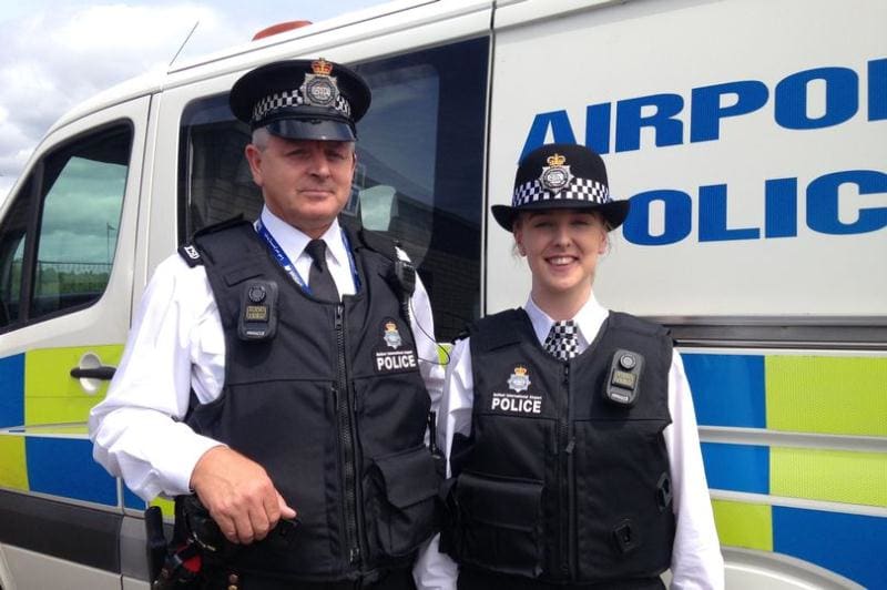 Belfast International Airport Police get PR6 body worn cameras