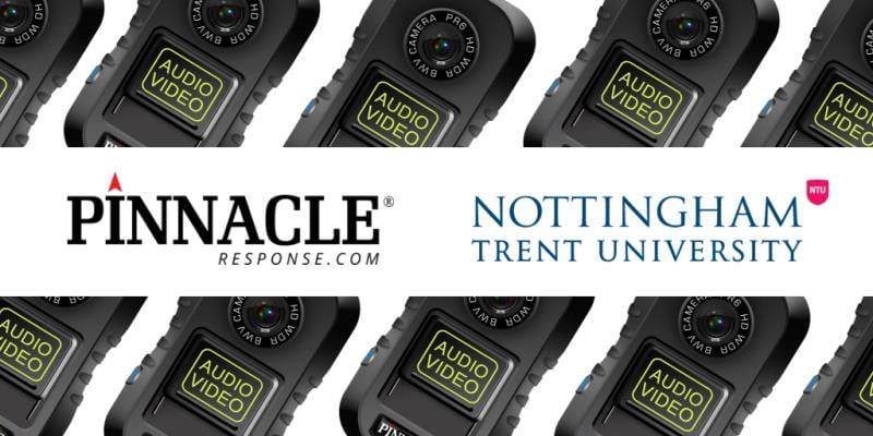 PR6 Body Cameras Chosen To Support Nottingham Trent University