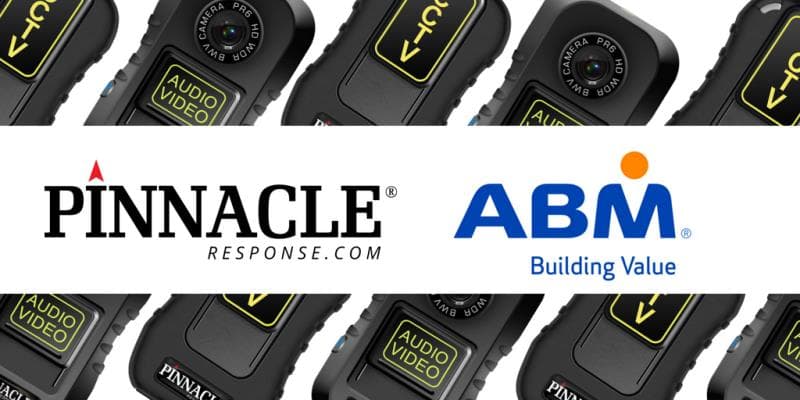 Body worn camera manufacturer proud to supply to ABM UK