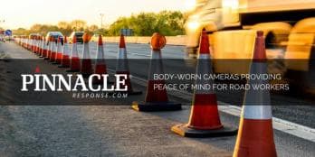 Body cameras providing peace of mind for road workers