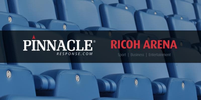 Continued body camera partnership for Coventry RICOH Arena