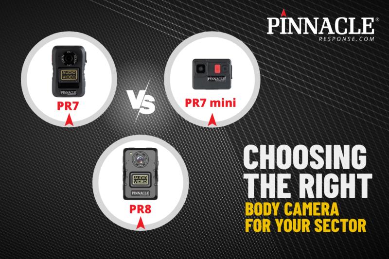 Choosing the Right Body Camera for Your Sector: PR7 vs PR7 Mini vs PR8
