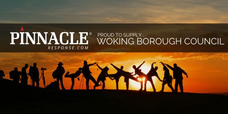 Woking, the heart of Surrey, welcomes Pinnacle body worn cameras