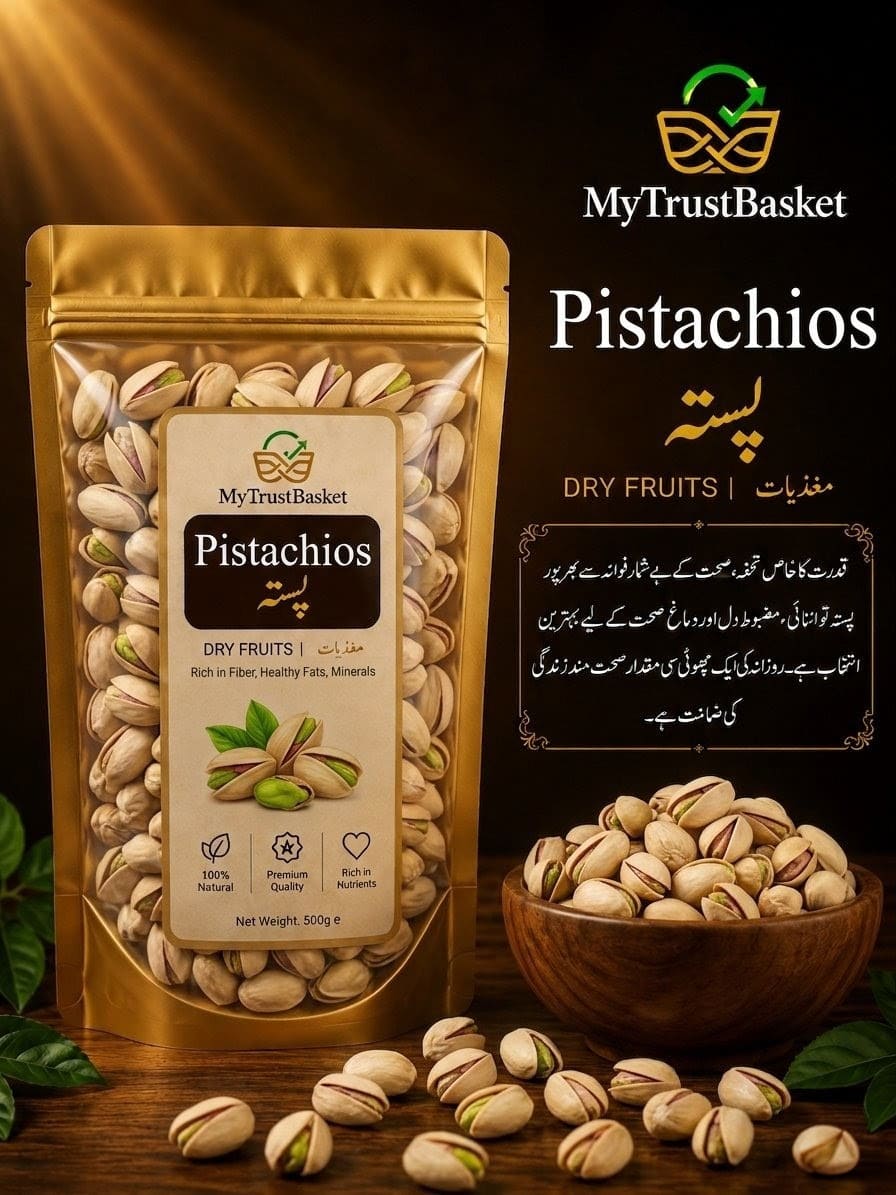 Premium Jumbo Pistachios  100% Natural Dry Fruits