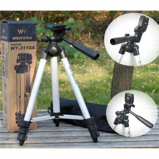 3-in-1 Professional Camera & Mobile Tripod Stand  Adjustable & Foldable