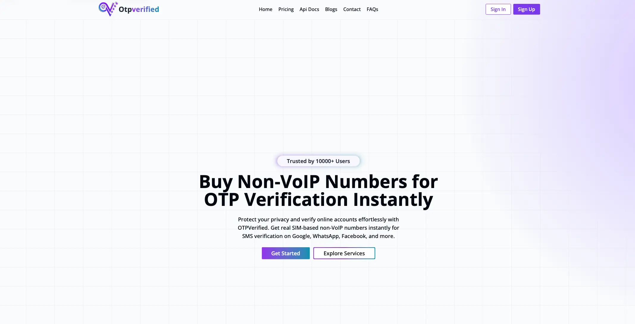 OTP VERIFIED