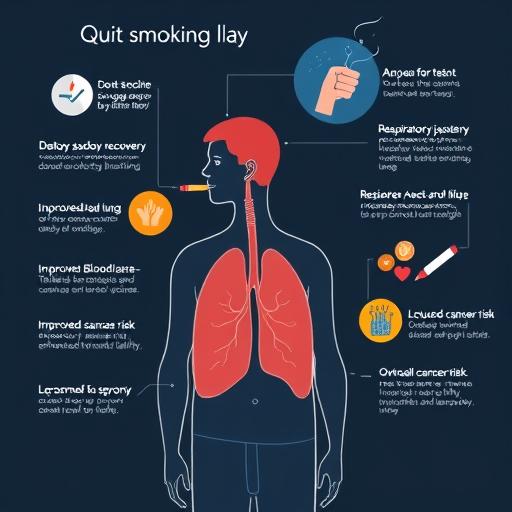 Преобразование организма после отказа от курения