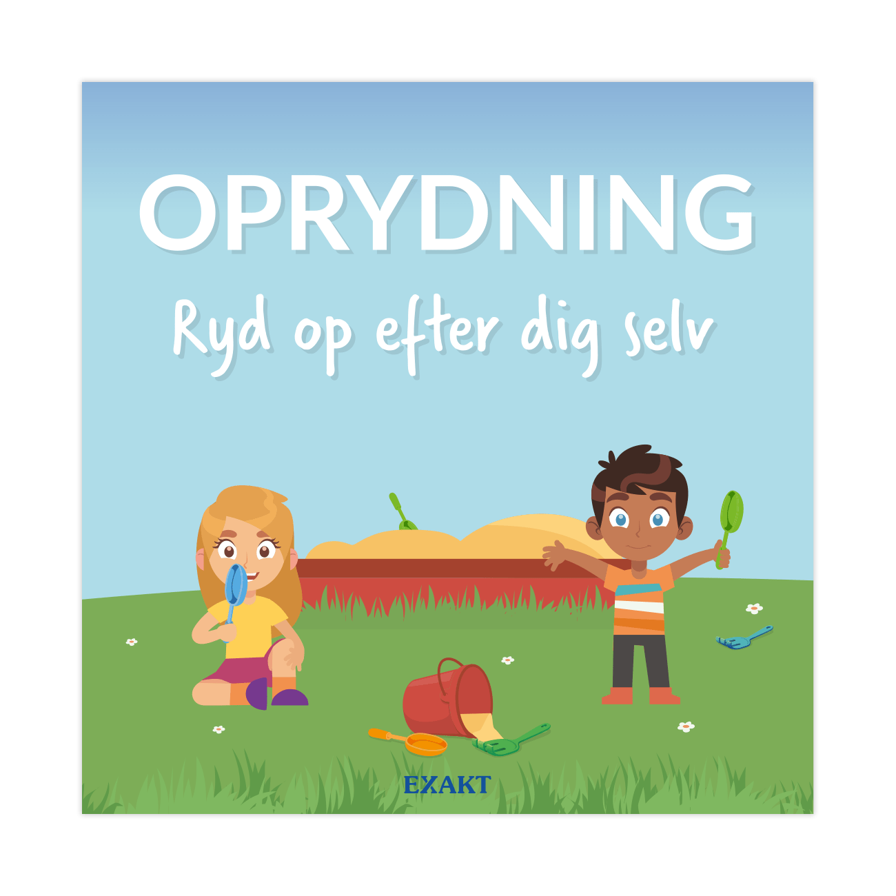 Op Dig Hegnsskilt med Ryd op efter dig selv | EXAKT