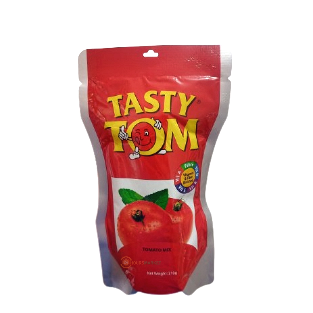 TIN TOMATOES TASTY TOM 210G
