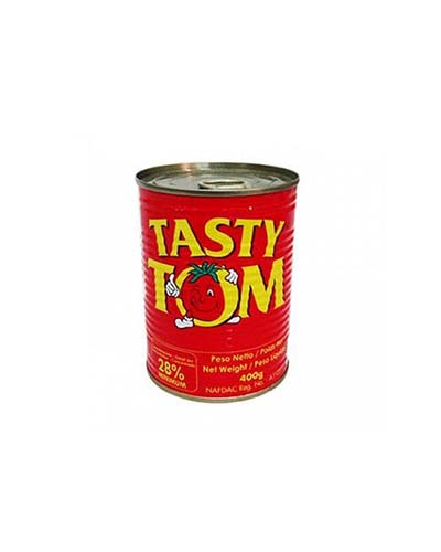 TIN TOMATOES TASTY TOM 400G