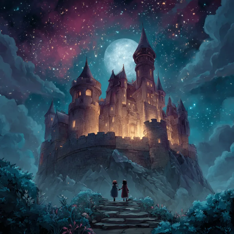 Abstract schilderij met warme kleuren en texturen