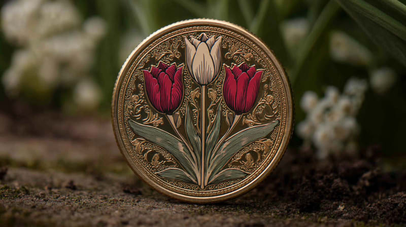 Diverse op maat gemaakte metalen munten van Coinholland