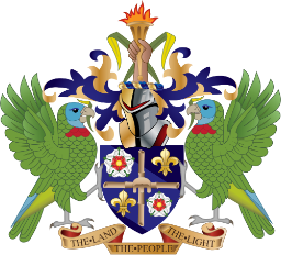 Saint Lucia Coat of Arms