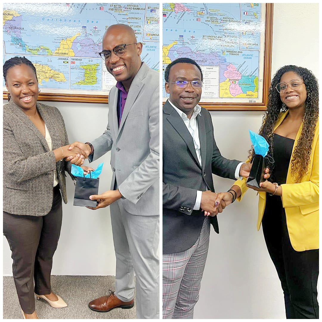 CARICOM IMPACS meets with IDB T&T Team
